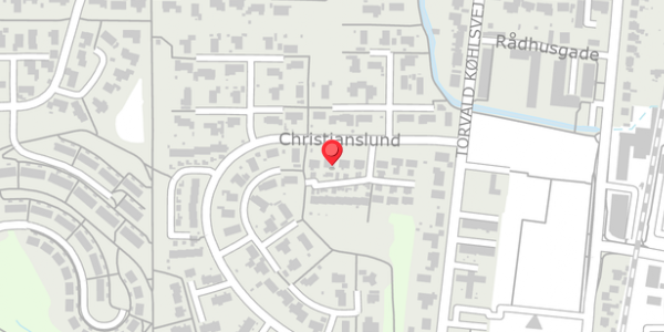 Trafikstøjkort på Christianslund 7D, 8300 Odder