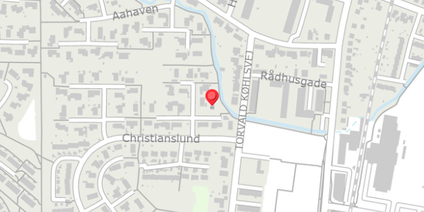 Trafikstøjkort på Christianslund 8, 8300 Odder