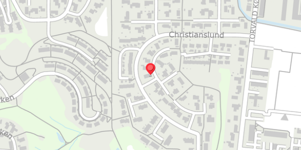 Trafikstøjkort på Christianslund 9, 8300 Odder