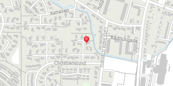 Trafikstøjkort på Christianslund 12, 8300 Odder