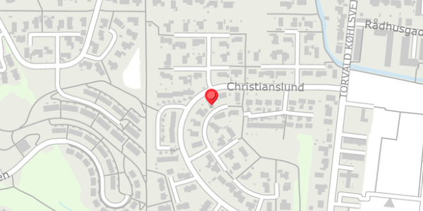 Trafikstøjkort på Christianslund 17, 8300 Odder
