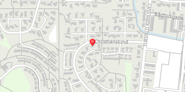 Trafikstøjkort på Christianslund 19, 8300 Odder