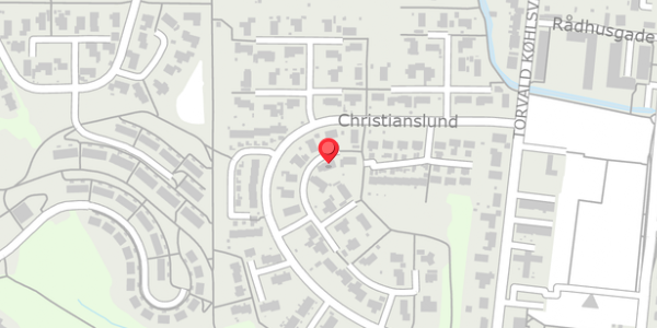 Trafikstøjkort på Christianslund 25, 8300 Odder