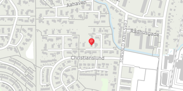 Trafikstøjkort på Christianslund 26, 8300 Odder
