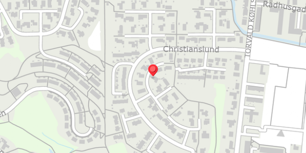 Trafikstøjkort på Christianslund 27, 8300 Odder