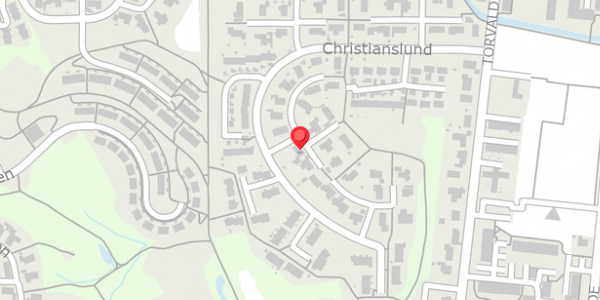 Trafikstøjkort på Christianslund 43, 8300 Odder