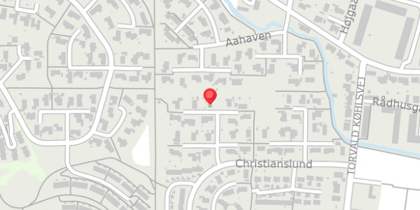 Trafikstøjkort på Christianslund 52, 8300 Odder