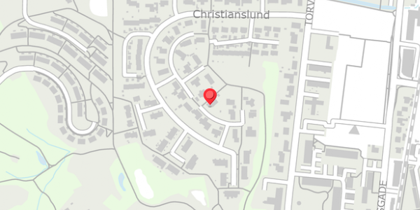 Trafikstøjkort på Christianslund 55, 8300 Odder