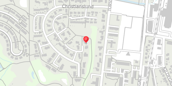 Trafikstøjkort på Christianslund 61, 8300 Odder