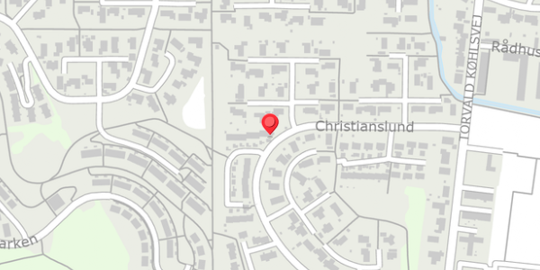 Trafikstøjkort på Christianslund 76A, 8300 Odder