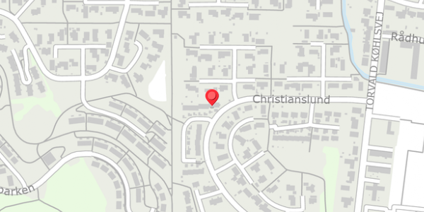 Trafikstøjkort på Christianslund 76B, 8300 Odder