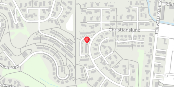 Trafikstøjkort på Christianslund 80E, 8300 Odder