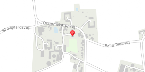 Trafikstøjkort på Drammelstrupvej 25, 8300 Odder