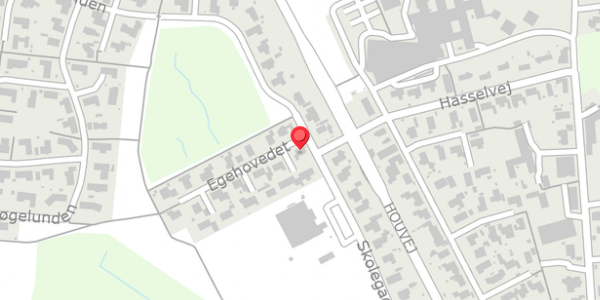 Trafikstøjkort på Egehovedet 31, 8300 Odder