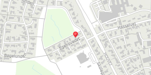 Trafikstøjkort på Egehovedet 32, 8300 Odder