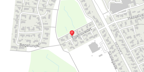 Trafikstøjkort på Egehovedet 38, 8300 Odder