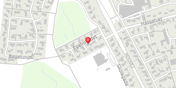 Trafikstøjkort på Egehovedet 39, 8300 Odder