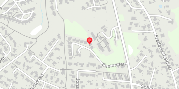 Trafikstøjkort på Egelunden 6, 8300 Odder
