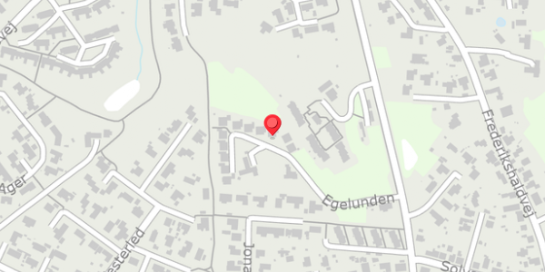 Trafikstøjkort på Egelunden 8, 8300 Odder