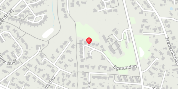 Trafikstøjkort på Egelunden 12, 8300 Odder