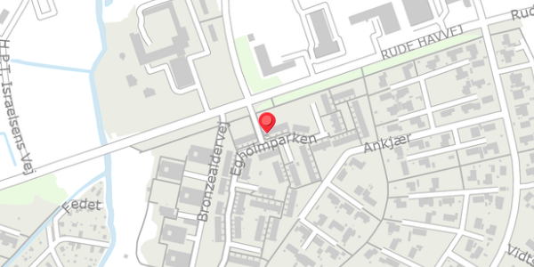 Trafikstøjkort på Egholmparken 1, 8300 Odder