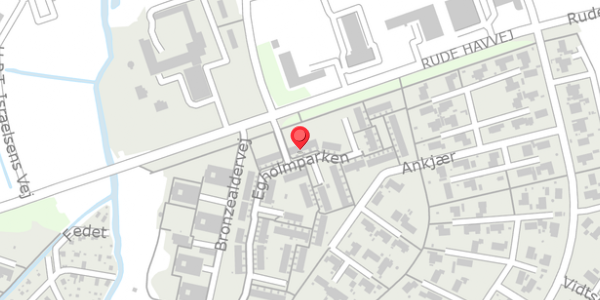 Trafikstøjkort på Egholmparken 3, 8300 Odder