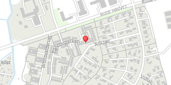 Trafikstøjkort på Egholmparken 59, 8300 Odder
