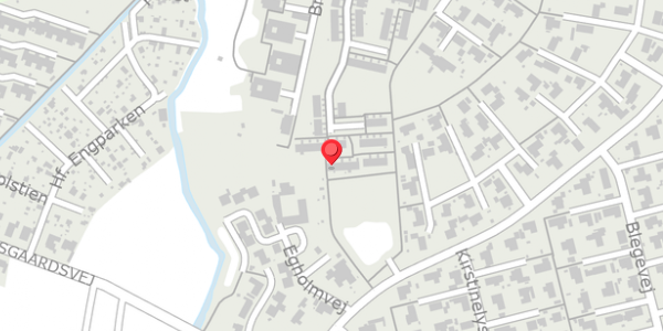 Trafikstøjkort på Egholmparken 64, 8300 Odder
