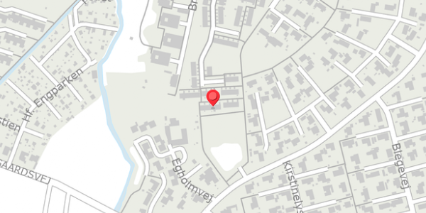 Trafikstøjkort på Egholmparken 68, 8300 Odder