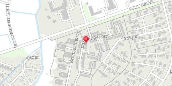 Trafikstøjkort på Egholmparken 180, 8300 Odder