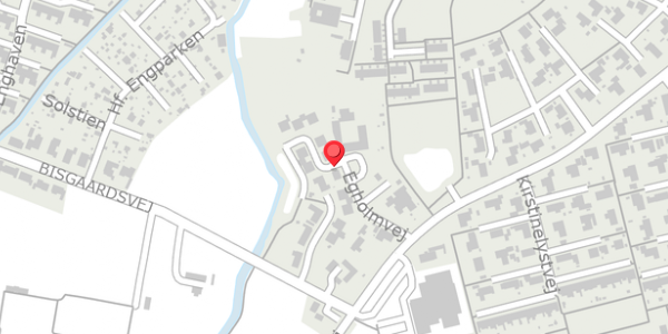 Trafikstøjkort på Egholmvej 5, 8300 Odder