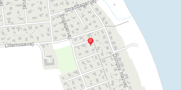 Trafikstøjkort på Engagervej 19, 8300 Odder