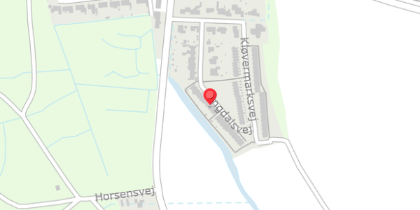 Trafikstøjkort på Engdalsvej 28, 8300 Odder