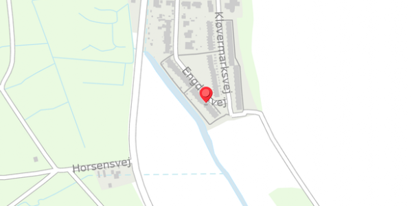Trafikstøjkort på Engdalsvej 42, 8300 Odder