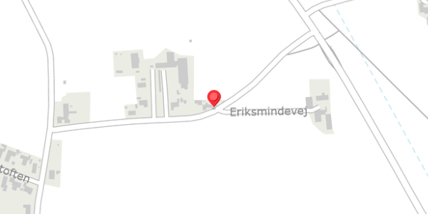 Trafikstøjkort på Eriksmindevej 21, 8300 Odder