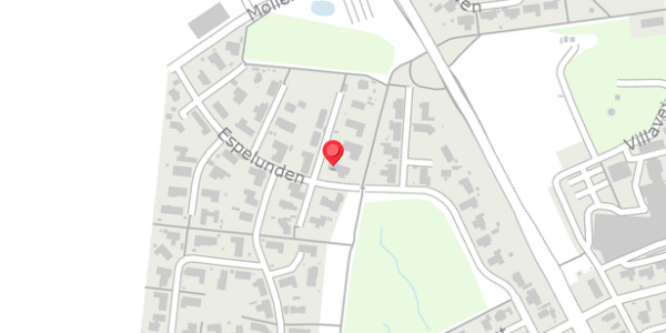 Trafikstøjkort på Espelunden 41, 8300 Odder