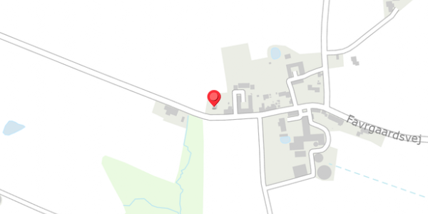 Trafikstøjkort på Favrgaardsvej 73, 8300 Odder