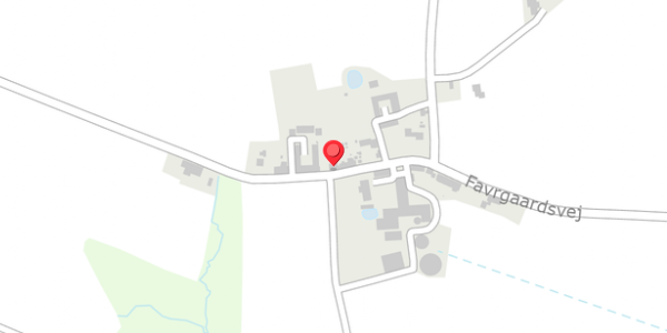 Trafikstøjkort på Favrgaardsvej 79, . , 8300 Odder