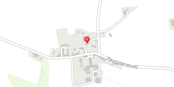 Trafikstøjkort på Favrgaardsvej 85, . , 8300 Odder