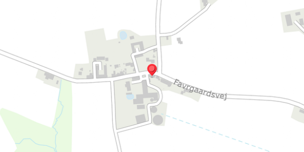 Trafikstøjkort på Favrgaardsvej 86, . , 8300 Odder