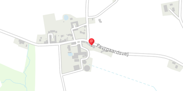 Trafikstøjkort på Favrgaardsvej 90, . , 8300 Odder