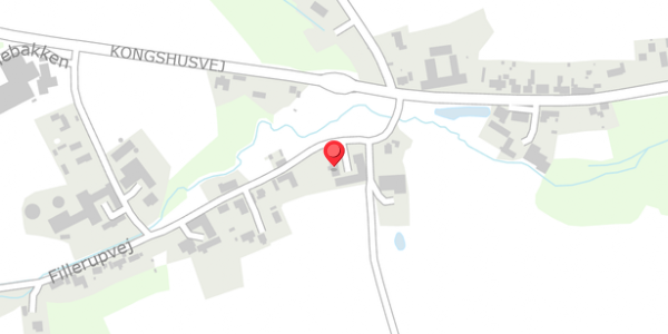 Trafikstøjkort på Fillerupvej 5, 8300 Odder