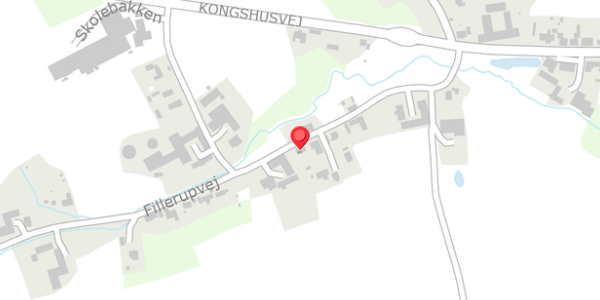 Trafikstøjkort på Fillerupvej 23, 8300 Odder