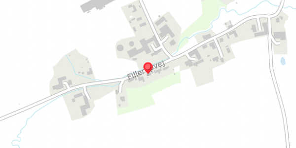 Trafikstøjkort på Fillerupvej 39, 8300 Odder