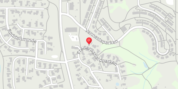 Trafikstøjkort på Frederikshaldparken 21, 8300 Odder