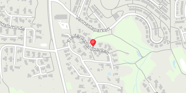 Trafikstøjkort på Frederikshaldparken 27, 8300 Odder