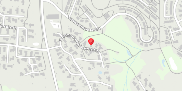 Trafikstøjkort på Frederikshaldparken 29, 8300 Odder