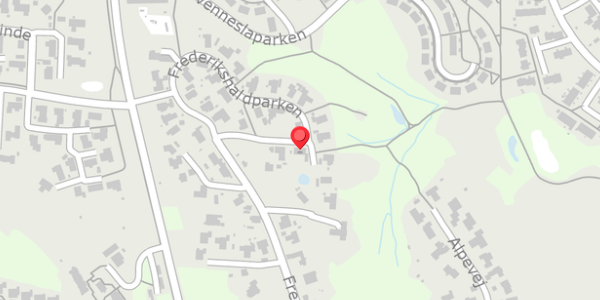 Trafikstøjkort på Frederikshaldparken 47, 8300 Odder