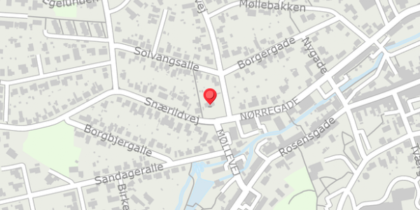 Trafikstøjkort på Frederikshaldvej 1, 8300 Odder