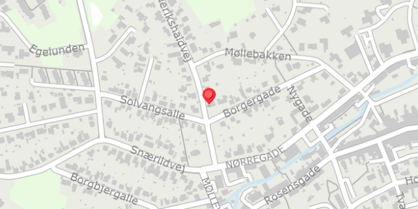 Trafikstøjkort på Frederikshaldvej 6, 8300 Odder